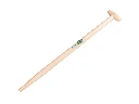 Spade handle ATLAS 80 cm not milled end, with through-mount T-grip, for S&J spade, FSC 100%
