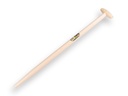 Spadesteel ATLAS 85 cm niet ingefreesd, met doorgestoken hilt, voor S&J spade