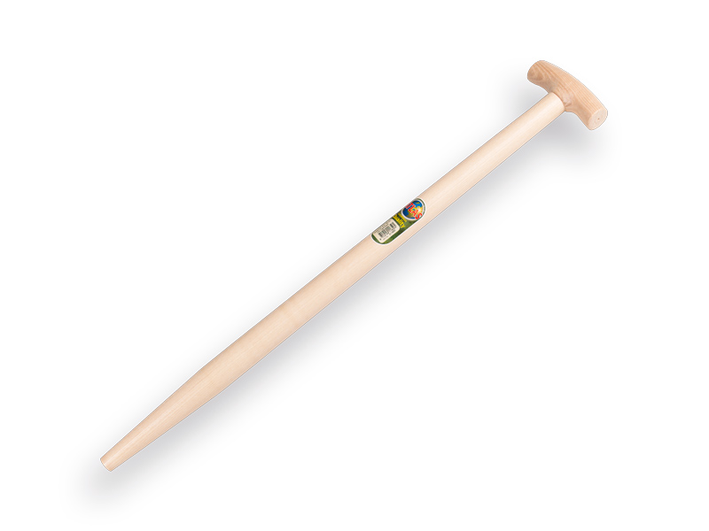 [211850] Spade handle ATLAS 75 cm without milled end, with T-grip, for S&J spade