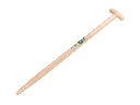 Spade handle ATLAS 85 cm not milled end, with T-grip, for S&J spade, FSC 100%