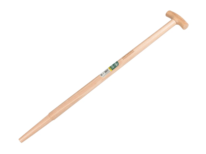 Manche de bêche ATLAS 90 cm extrémité fraisée, âme en fibre, poignée en T anglaise, pour bêche S&J, FSC 100%