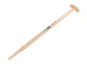 Spatenstiel ATLAS 90 cm eingefräst, Fiberkern, T-Griff, für S&J Spaten, FSC 100%
