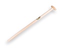 Spade handle ATLAS 95 cm, with through-mount T-grip, for Ideal spade