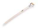 Metal D-handle ATLAS 110 cm bent