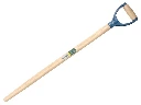 Plastic D-handle ATLAS 110 cm bent, FSC 100%