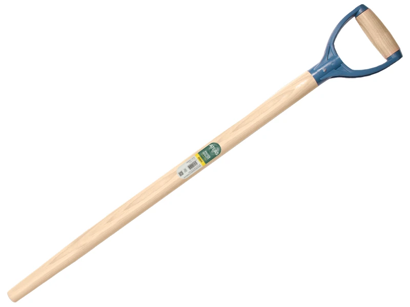 [212964] Plastic D-handle ATLAS 95 cm straight, milled end for plastic grain shovel, FSC 100%