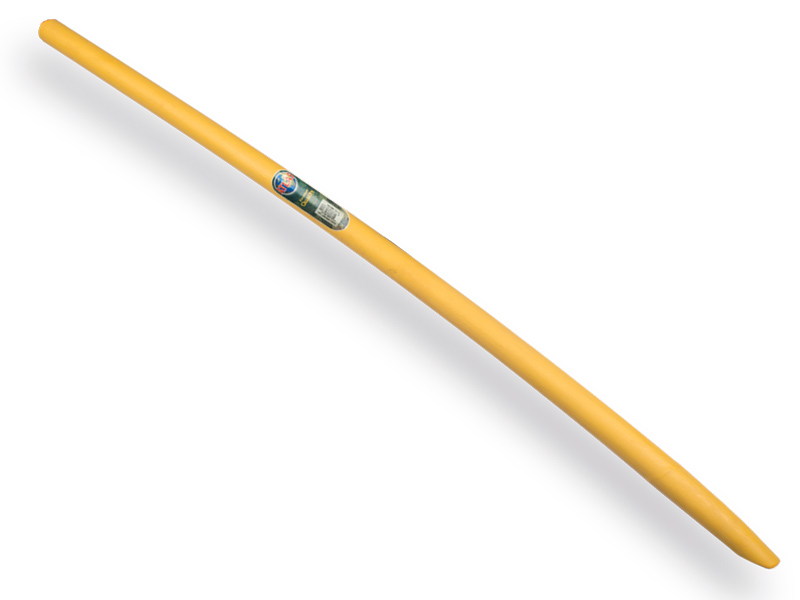 [320138] Manche de pelle ATLAS FIBERGLAS 135 cm courbé jaune