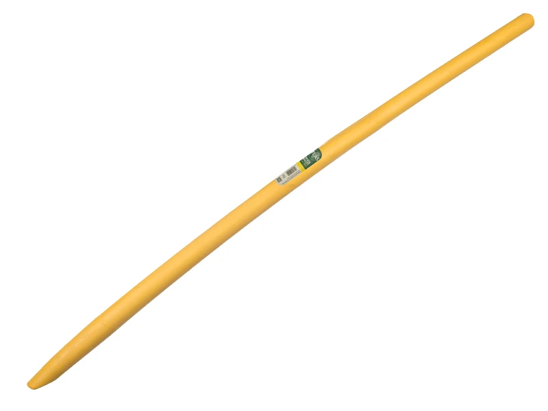 Shovel handle ATLAS fiberglass 135 cm bent yellow