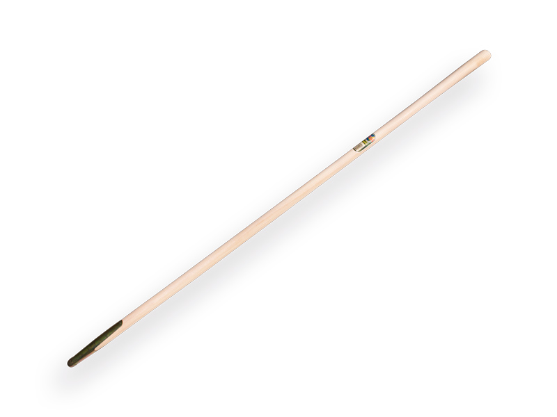 Pitchfork handle ATLAS 150 cm, with spring pin, drilled.