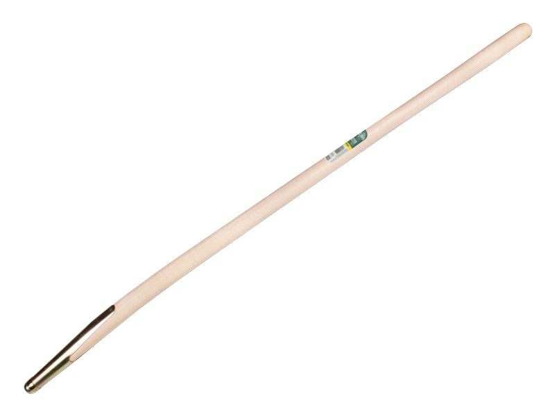 [320600] Mestvorksteel ATLAS 130 cm gebogen, met veerbus, geboord, FSC 100%