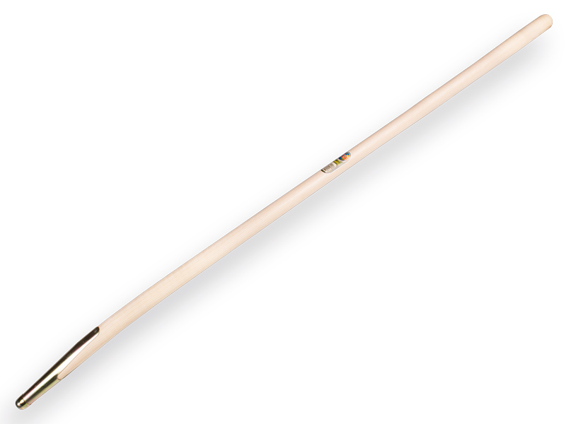 Manure fork handle ATLAS 160 cm bent, with spring collar, drilled