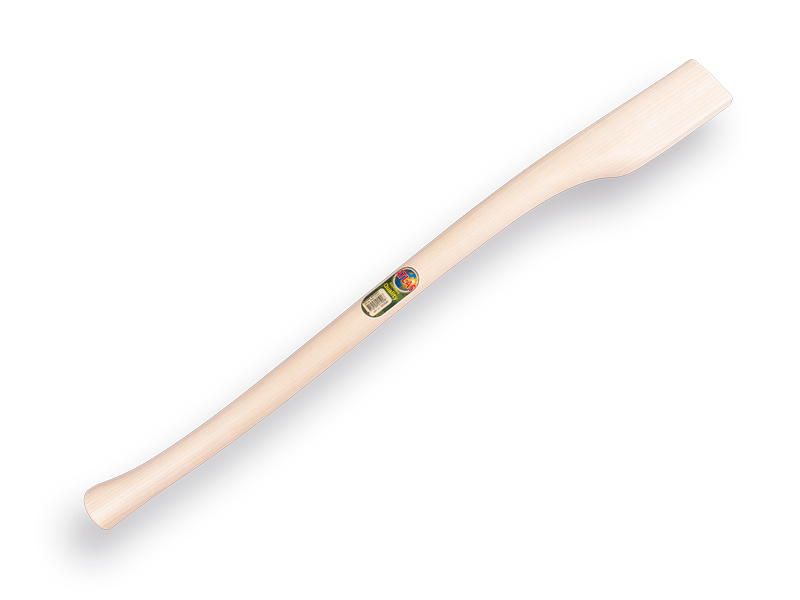 Bijlsteel ATLAS 90 cm gebogen, kopmaat 75 x 32 mm, voor 2250 grams bijl