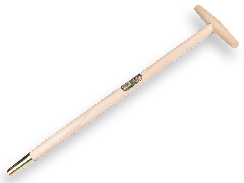 Edging knife handle ATLAS 85 cm, with grip and spring housing, for edging knives with pin