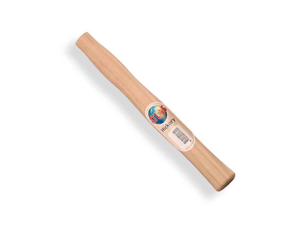 [435150] Schlosserhammerstiel ATLAS Hickory 300 Gramm, Kopfmaß 12,5 x 21,5 mm gemäß DIN5111