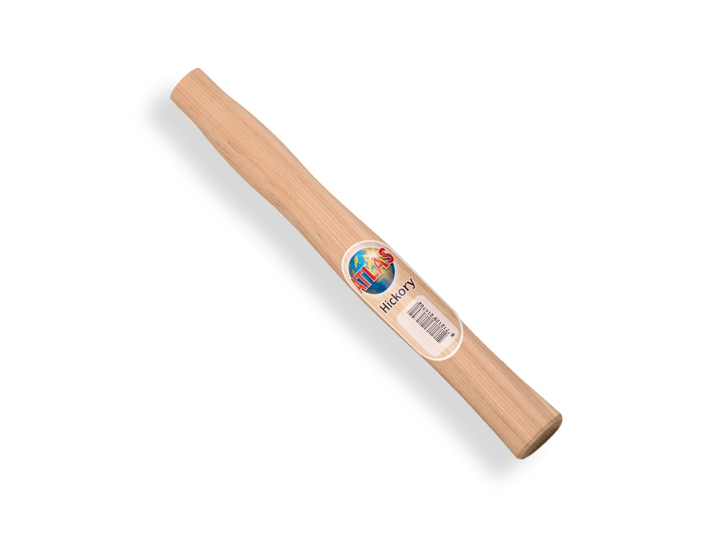 Schlosserhammerstiel ATLAS HICKORY 400 Gramm, Kopfmaß 14 x 24 mm gemäß DIN 5111