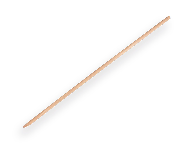 Draw hoe handle ATLAS 150 x 2.8 cm, with eccentric point