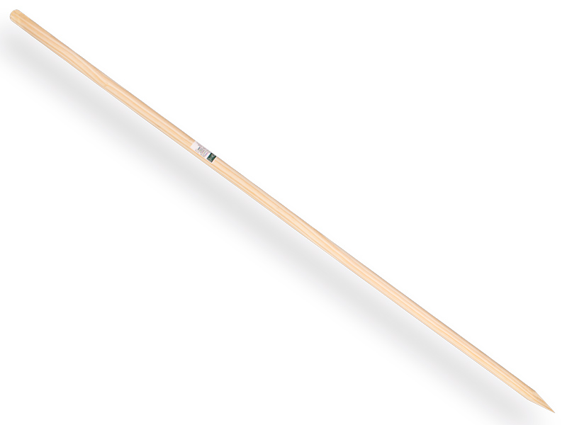 [547183] Besenstiel IKAPE 160 x 2,8 cm, vierseitig zugespitzt für Birkenbesen. FSC 100%