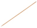 Broom handle IKAPE 160 x 2.8 cm with ring, four-sided pointed for birch broom. FSC 100%