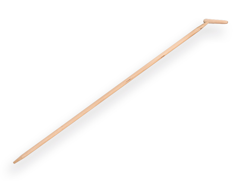 Manche de ratissoire TAUARI 170 x 2,8 cm, avec pointe conique et poignée en forme de bouteille