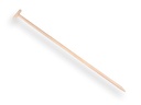 Hoe handle ATLAS 160 x 3.2 cm, with eccentric tip and through-mount T-grip