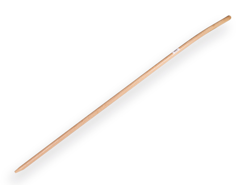 Hoe handle ATLAS 170 x 3 cm bent, with eccentric tip, without grip