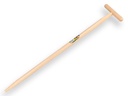 Edging knife handle IKAPE 85 cm, with grip, for galvanised edging knife (1319055). FSC 100%