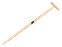 Lawn edger handle Jimmy 85 cm with grip, for galvanised lawn edger (1319055). FSC 100%