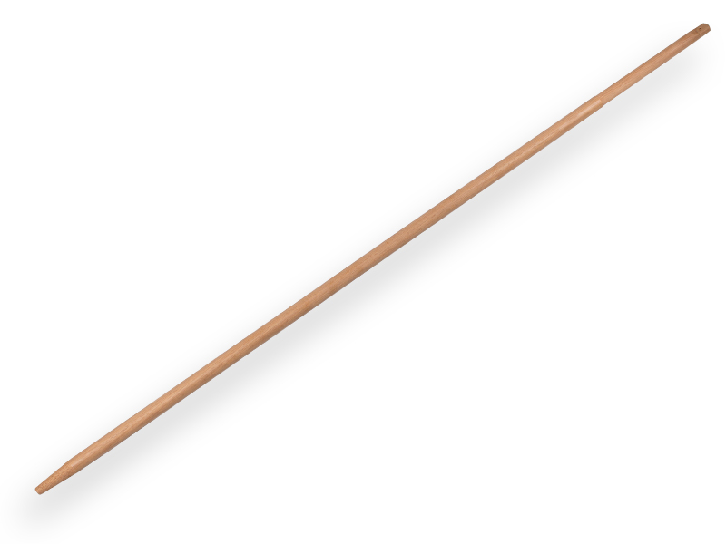 Handle TAUARI 160 x 2.8 cm, tip 30 x 2.5 cm, for aluminium hay rake (656030)