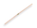 Manche ATLAS 130 x 4,0 cm droit, pour pelle à neige en tôle d’acier