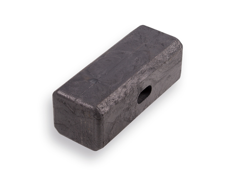 Landbauhammer - Pfostenhammer ATLAS Kunststoff mit ovalem Loch, ohne Stiel