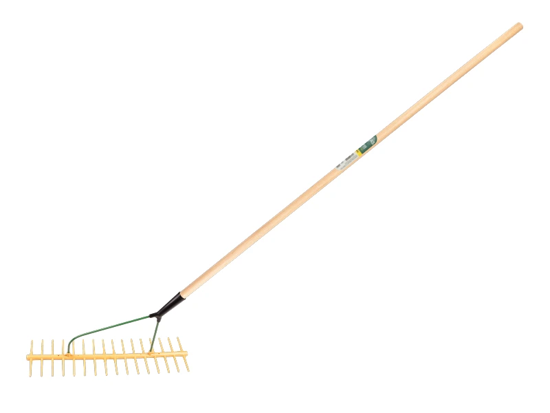 [656022] Polyrechen - Heurechen JOST schräg 16 Zinken 64 cm, Doppelmodell, mit ATLAS Stiel 160 x 2,8 cm