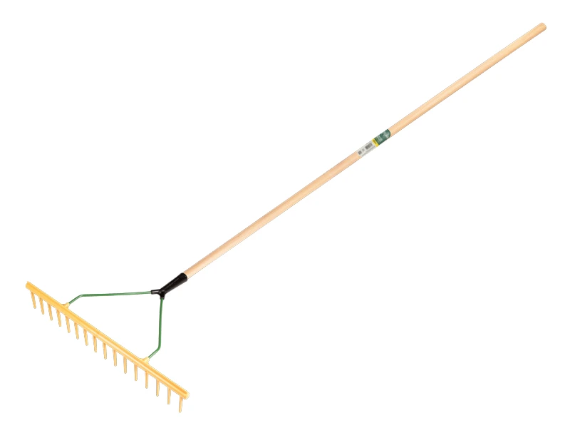 Polyhark - Hooihark JOST recht 16 tands 65 cm, met egaliseerstrip en ATLAS steel 160 x 2,8 cm
