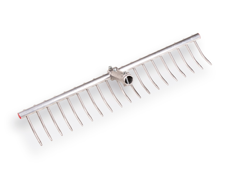 Rasenrechen OFFNER Aluminium 19 Zinken 60 cm, verstellbar, ohne Stiel