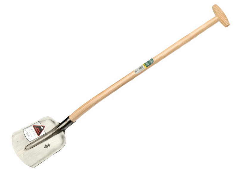 Steekbats RUHR BRILLANT 1/4 000 gepolijst, met ATLAS schopsteel 110 cm gebogen, FSC 100%
