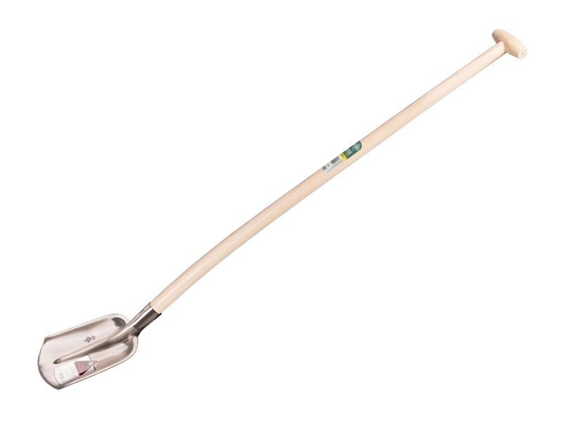 [700234] Pelle RUHR BRILLANT 1/4 000, extra trempé et poli, avec manche de pelle ATLAS 120 cm courbé, FSC 100%