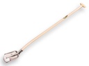 Steekbats RUHR BRILLANT 1/4 000, extra gehard en gepolijst, met ATLAS schopsteel 130 cm gebogen, FSC 100%