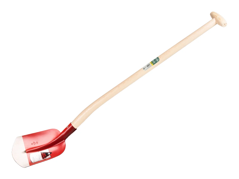 Schepbats RUHR BRILLANT 1/2 00 rood, extra gehard, met ATLAS Blijhamsteel 95 cm sterk gebogen
