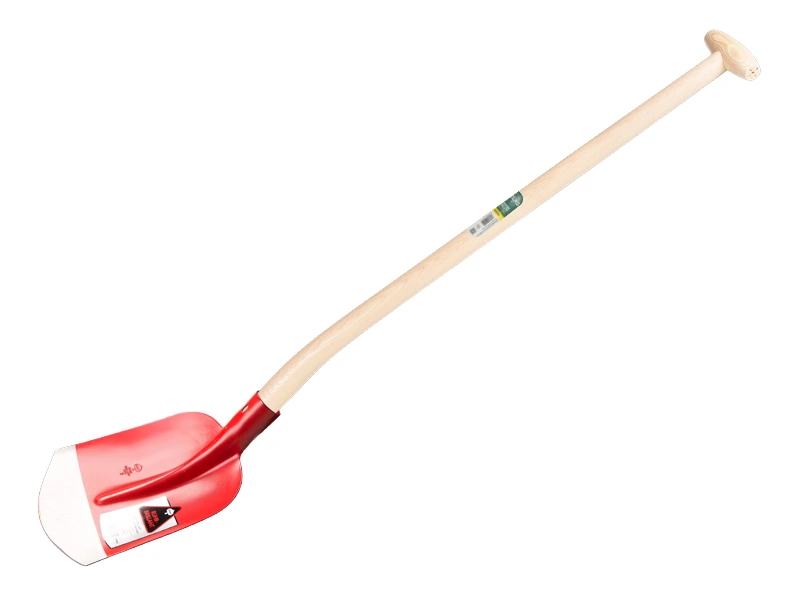 [700560] Schepbats RUHR BRILLANT 1/2 0 rood, extra gehard, met ATLAS Blijhamsteel 95 cm sterk gebogen