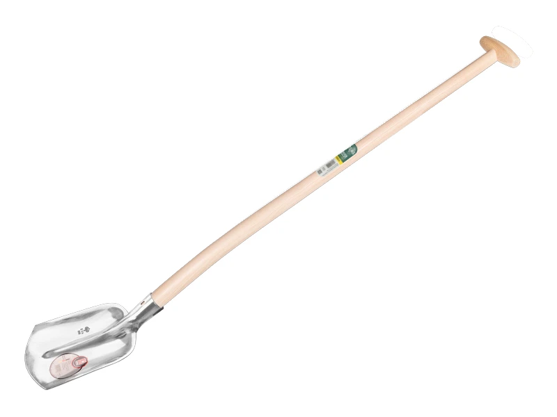 [705205] Flachrandschaufel ABC 1/4 000, gehärtet und poliert, mit ATLAS Schaufelstiel 110 cm gebogen, FSC 100%