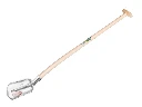 Digging shovel ABC 1/4 000, hardened and polished, with ATLAS shovel handle 110 cm bent, FSC 100%