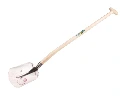 Schepbats ABC 1/2 0, gehard en gepolijst, met ATLAS Blijhamsteel 100 cm sterk gebogen