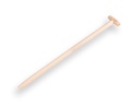 Shovel handle Velco ash wood 90 cm straight