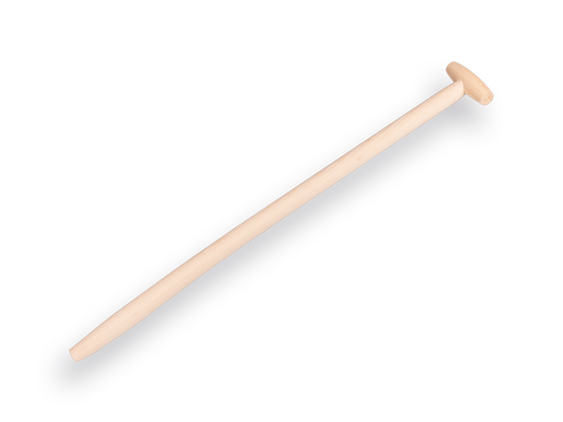 Schaufelstiel Import Eschenholz 90 cm gebogen