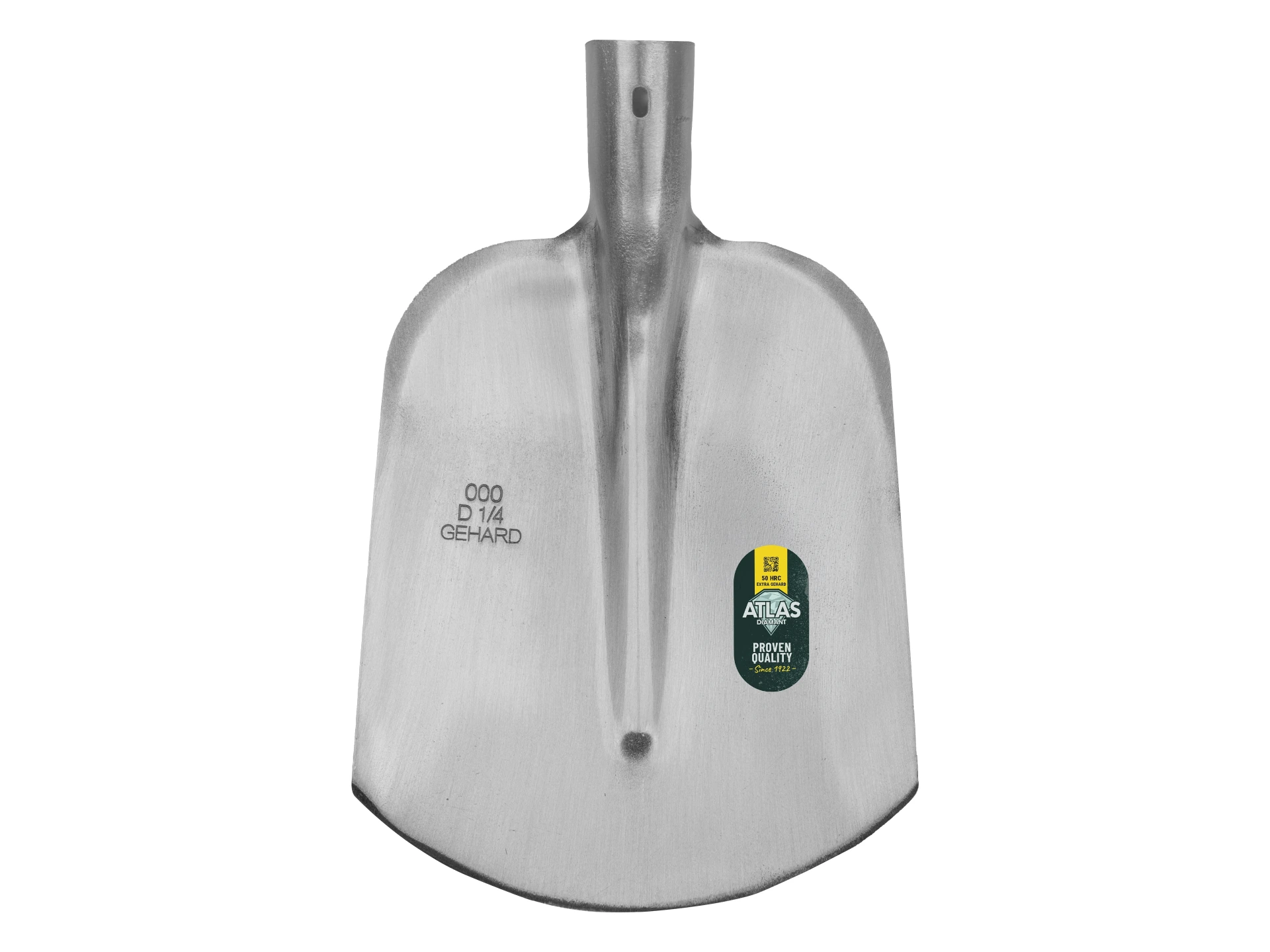 Digging Shovel ATLAS DIAMOND 1/4 000 hardened, polished, without handle