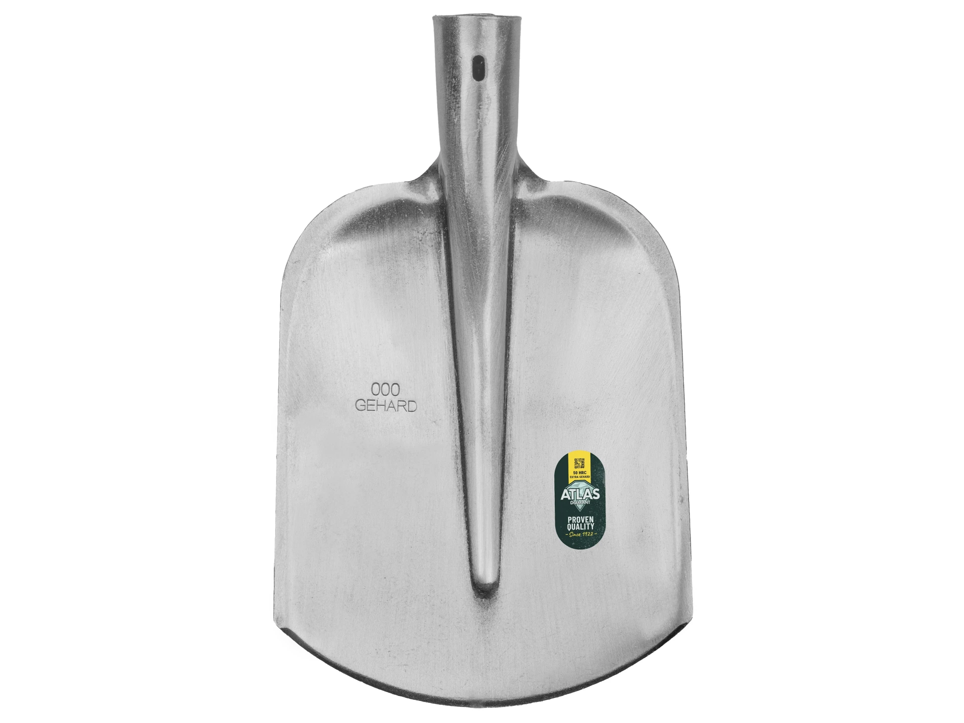 [735413] Flachrandschaufel ATLAS DIAMANT recht 000, gehärtet und poliert, ohne Stiel