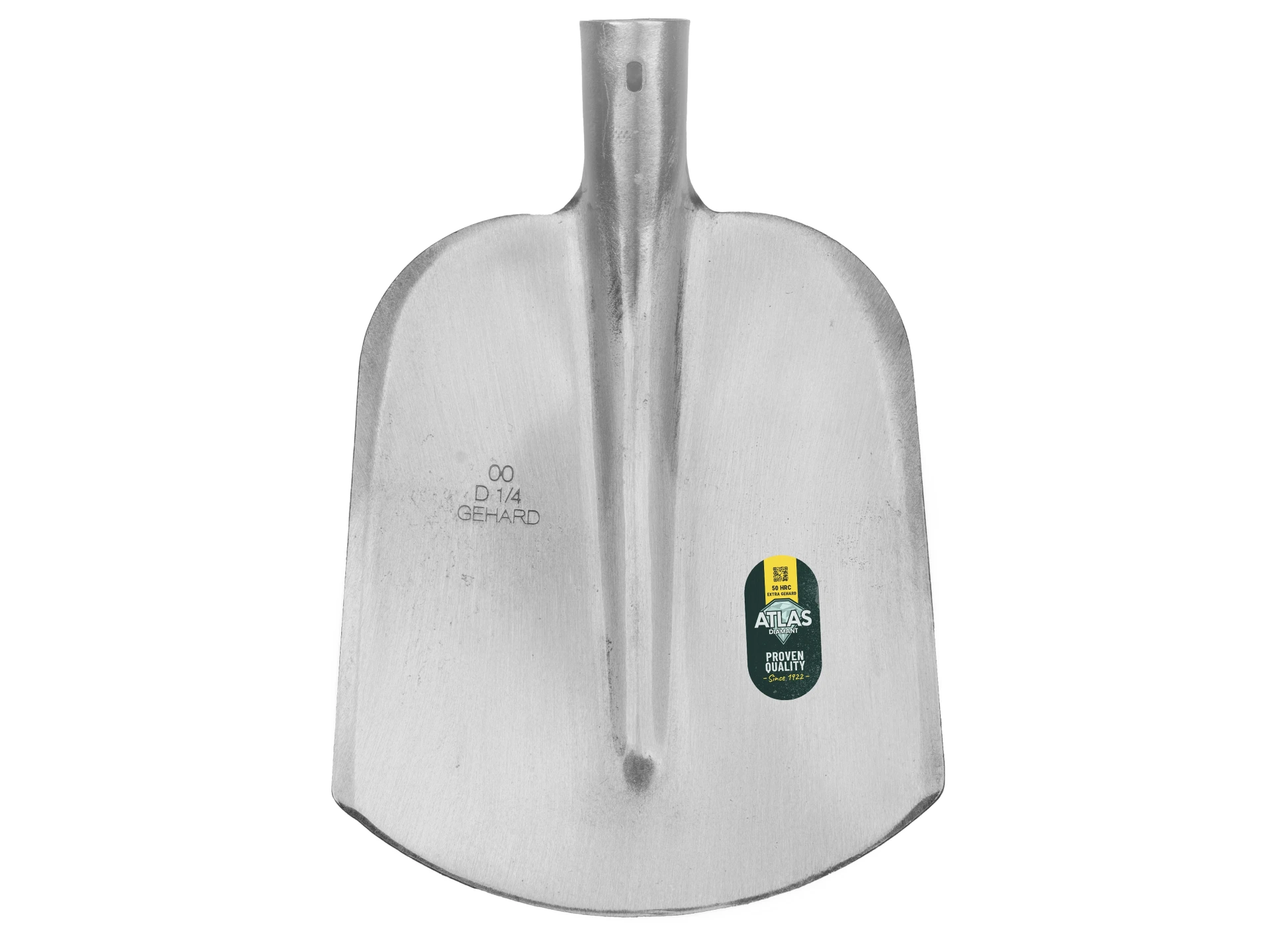 Digging Shovel ATLAS DIAMOND 1/4 00, hardened and polished, without handle