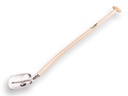Screeding shovel ATLAS DIAMANT 1/2 000 hardened, polished, with ATLAS gooseneck shovel handle 110 cm extra double bent
