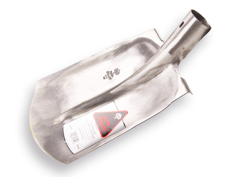 Digging shovel RURH BRILLANT 1/4 000, extra hardened and polished, with step, without handle