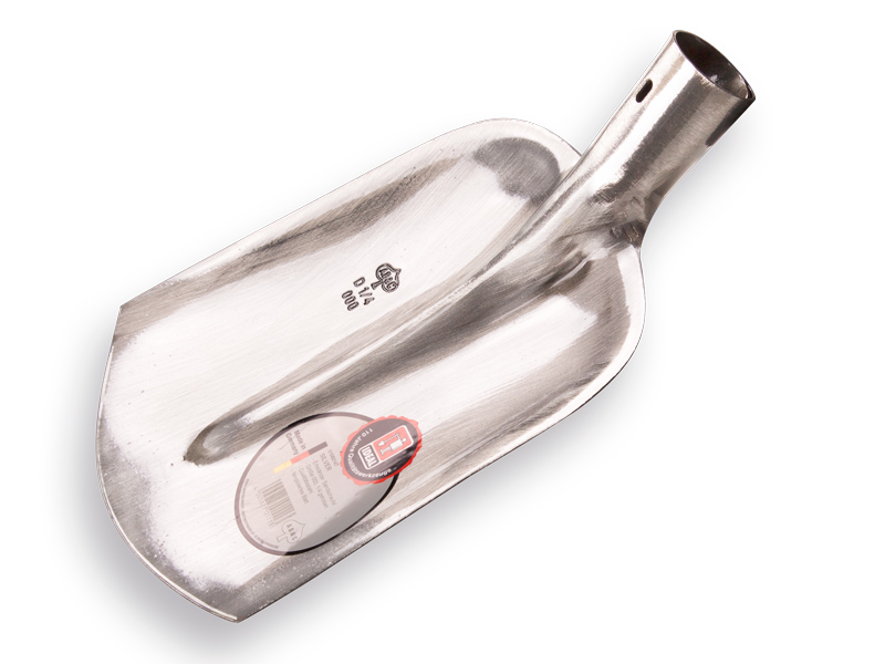 Digging shovel ABC 1/4 000, hardened and polished, without handle