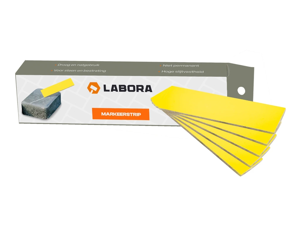 [738075] Marking strip LABORA (per box of 5 pieces)